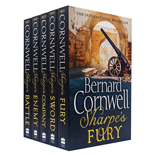 Bernard Cornwell Richard Sharpe Series Books 11 To 15 (Battle, Fury, Sword, Company, Enemy)