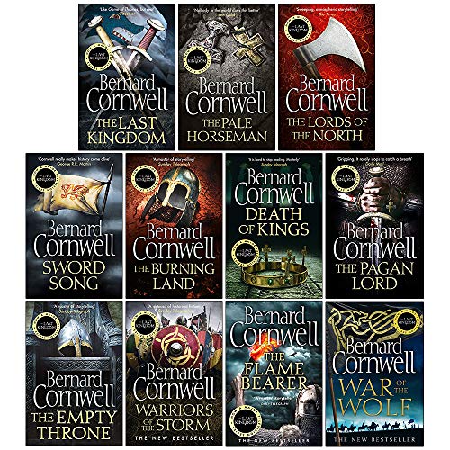 The Last Kingdom Series 11 Books Collection Set (1-11)(Death of Kings,Warriors of the Storm,The Pagan Lord,The Empty Throne,The Last Kingdom,The Lord of the North,Sword Song,The Burning Land...