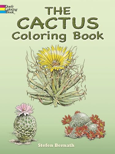 Cactus Coloring Book (Dover Nature Coloring Book)