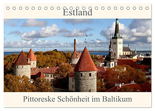Estland - Pittoreske Schönheit im Baltikum (Tischkalender 2024 DIN A5 quer), CALVENDO Monatskalender