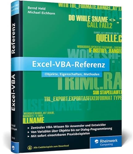 Excel-VBA-Referenz: Objekte, Eigenschaften, Methoden