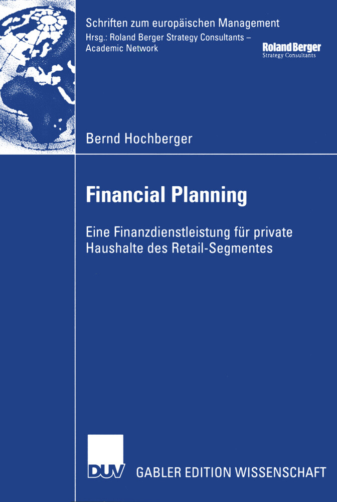 Financial Planning von Deutscher Universitätsverlag