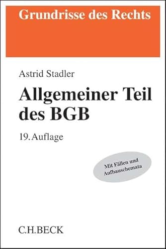 Allgemeiner Teil des BGB