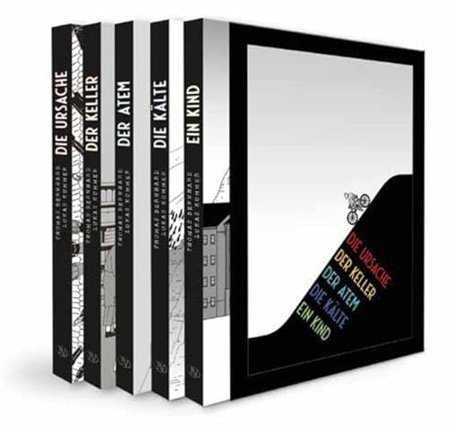 Die Autobiographie als Graphic Novel: 5 Bände im Schuber ( Die Ursache / Der Keller / Der Atem / Die Kälte / Ein Kind ) von Residenz Verlag