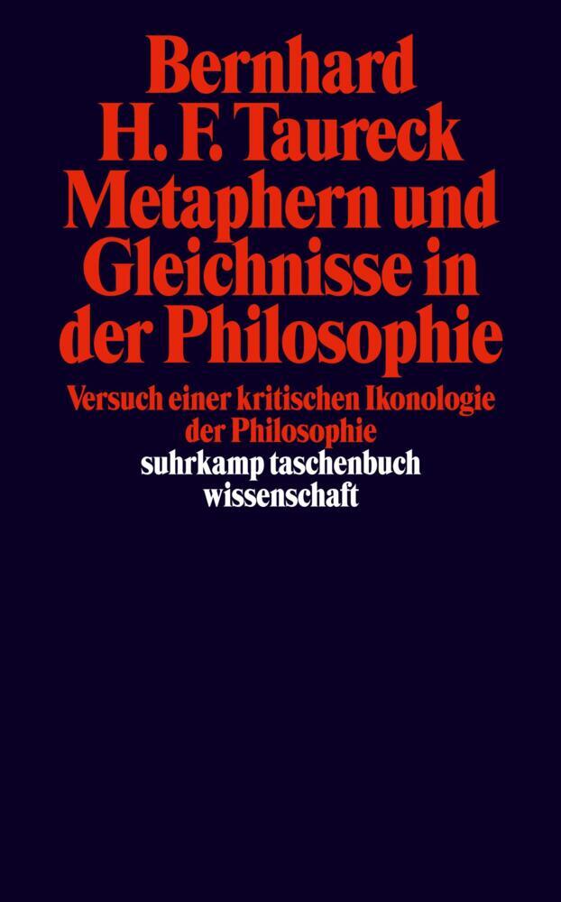 Metaphern und Gleichnisse in der Philosophie von Suhrkamp
