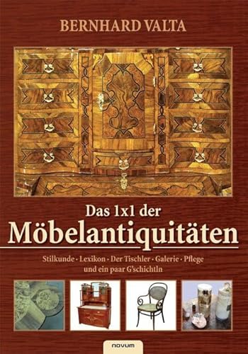 Das 1x1 der Möbelantiquitäten: Stilkunde, Lexikon, Der Tischler, Galerie, Pflege und ein paar G'schichtln von novum publishing gmbh