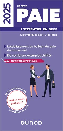 Le petit Paie 2025: L'essentiel en bref von DUNOD