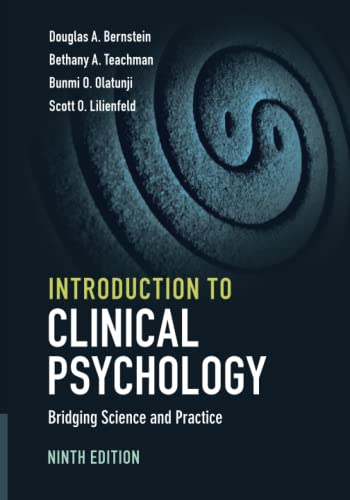 Introduction to Clinical Psychology: Bridging Science and Practice von Cambridge University Press