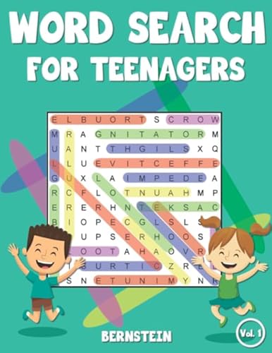 Word Search for Teenagers: 200 Word Search Puzzles for Ages 13-17 with Solutions - Large Print (Vol. 1)