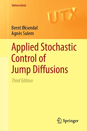 Applied Stochastic Control of Jump Diffusions (Universitext) von Springer