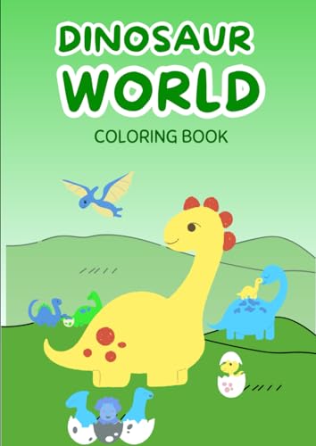 130 Page Childrens Dinosaur Coloring Book von Independently published