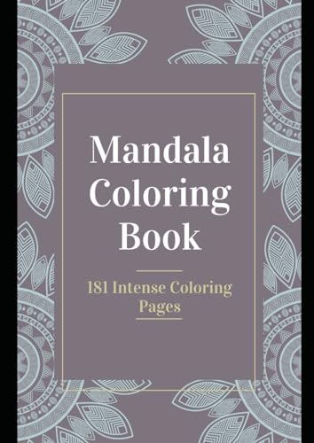 Mandala 181 Page A4 Coloring Book von Independently published