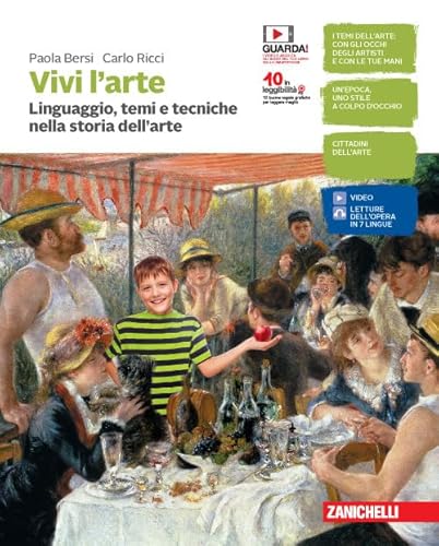 Vivi l'arte. Linguaggio, temi e tecniche nella storia dell'arte. Per la Scuola media. Con e-book. Con espansione online
