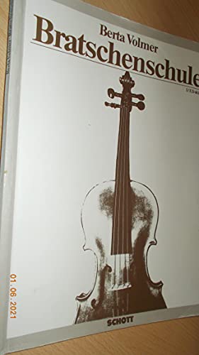 Bratschenschule: Band 1. Viola.
