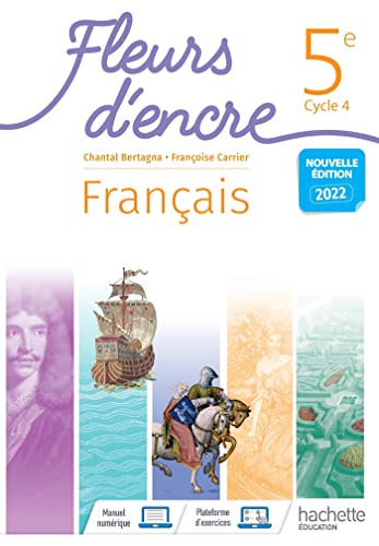 Fleurs d'encre Français Cycle 4/5e - Livre élève - Ed. 2022 von HACHETTE EDUC