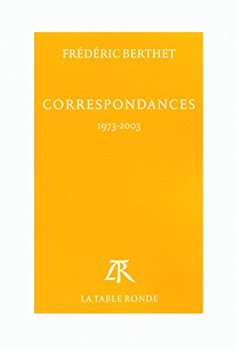 Correspondances: (1973-2003)