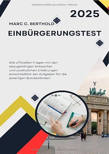 Einbürgerungstest 2025 - Alle Fragen mit Antworten: DE