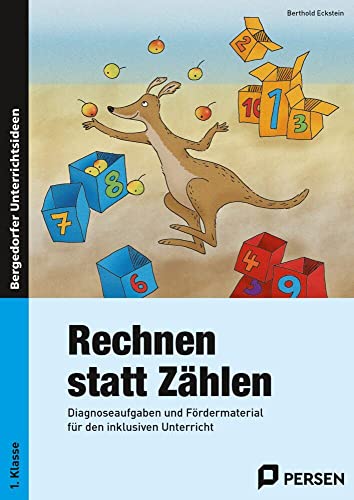 Rechnen statt Zählen: Diagnoseaufgaben und Fördermaterial für den inklusiven Unterricht (1. Klasse) von Persen Verlag i.d. AAP