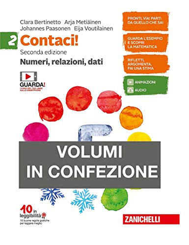 Contaci! Per la Scuola media. Con e-book. Con espansione online. Numeri, relazioni, dati-Misure, spazio e figure (Vol. 2)