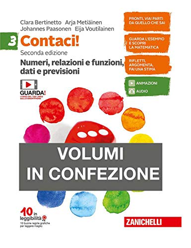 Contaci! Per la Scuola media. Con e-book. Con espansione online. Numeri, relazioni, dati-Misure, spazio e figure (Vol. 3)