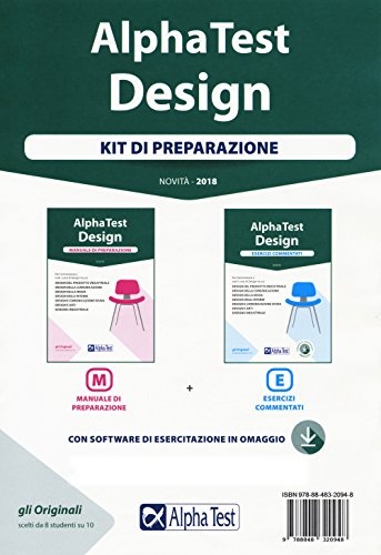 Alpha Test. Design. Kit di preparazione: Manuale di preparazione-Esercizi commentati. Con software di simulazione (TestUniversitari) von Alpha Test