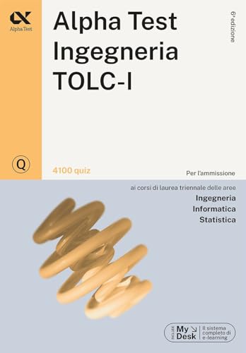 Alpha Test. Ingegneria. TOLC-I. 4100 quiz (TestUniversitari) von Alpha Test