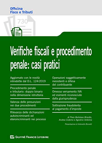 Verifiche fiscali e procedimento penale: casi pratici (Officina. Fisco e tributi) von Giuffrè