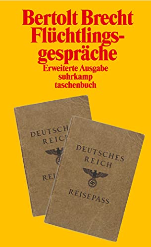 Flüchtlingsgespräche (suhrkamp taschenbuch) von Suhrkamp Verlag AG