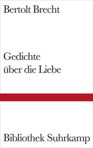 Gedichte über die Liebe von Suhrkamp Verlag AG