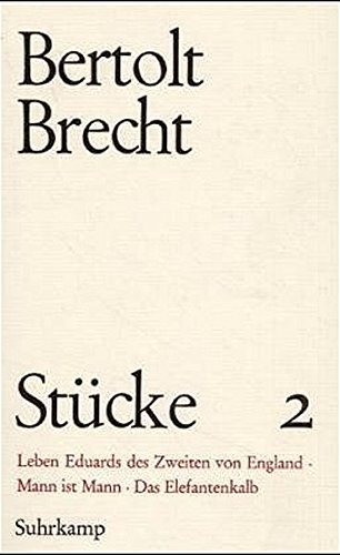 Stücke, 12 Bde., Ln, Bd.2, Erste Stücke von Suhrkamp Verlag