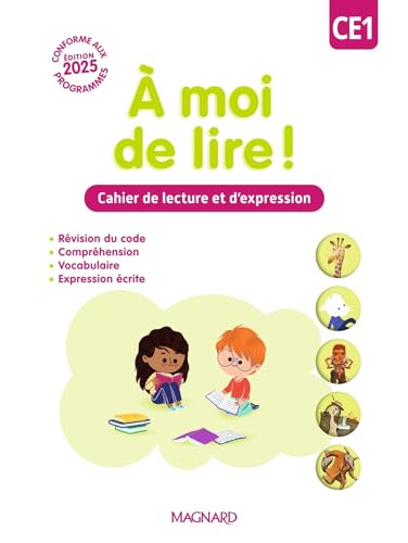 À moi de lire ! CE1 (2025) - Cahier de lecture et d'expression von MAGNARD