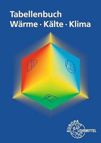 Tabellenbuch Wärme - Kälte - Klima von Europa Lehrmittel Verlag