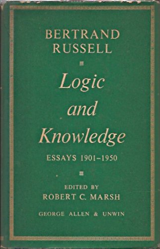 Logic and Knowledge von Harper Collins Paperbacks