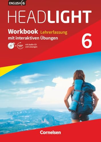 English G Headlight|NULL|Allgemeine Ausgabe|Band 6: 10. Schuljahr|NULL|NULL|Workbook mit interaktiven Übungen online - Lehrkräftefassung|Mit Audio-CD und Audios online English G Headlight|NULL|Allgemeine Ausgabe|Band 6: 10. Schuljahr|NULL|NULL|Workbook mit interaktiven Übungen online - Lehrkräftefassung|Mit Audio-CD und Audios online von Cornelsen Verlag