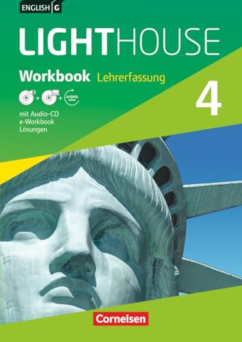 English G Lighthouse|NULL|Allgemeine Ausgabe|Band 4: 8. Schuljahr|NULL|NULL|Workbook mit CD-ROM (e-Workbook) und Audio-CD - Lehrkräftefassung|Audio-Dateien auch als MP3 von Cornelsen Verlag