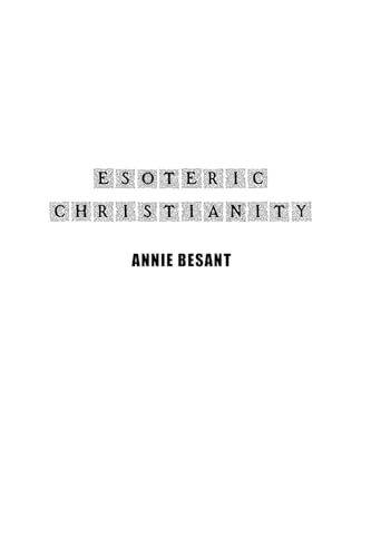Esoteric Christianity von Independent Publisher