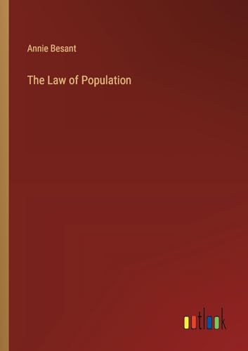 The Law of Population von Outlook Verlag