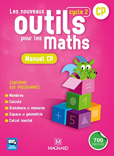 Les Nouveaux Outils pour les Maths CP (2018) - Manuel de l'élève von MAGNARD
