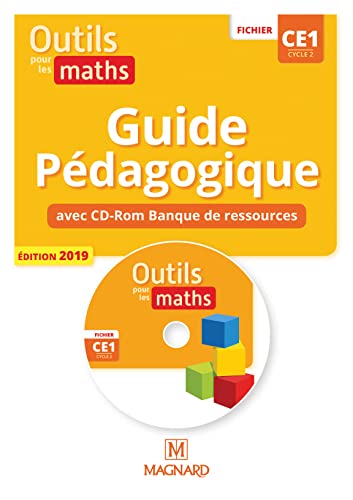 Outils pour les Maths CE1 (2019) - Banque de ressources du fichier sur CD-Rom avec guide pédagogique papier von MAGNARD