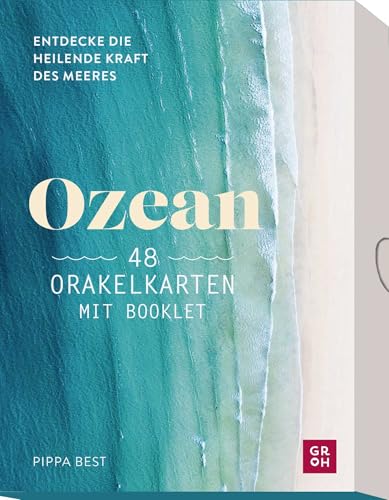 Ozean: 48 Orakelkarten mit Booklet | Kartendeck mit Buch mit genauer Erklärung | Entdecke mit kraftvollen Fotos und Botschaften die heilende Kraft des Meeres