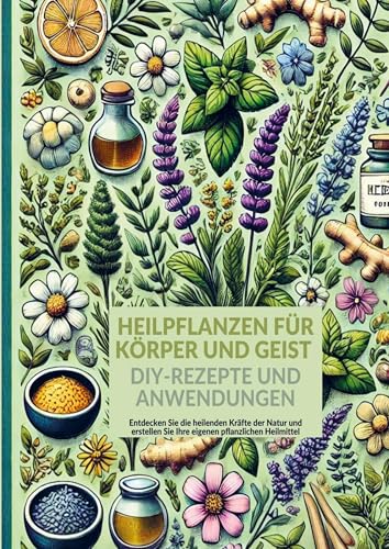 Heilpflanzen für Körper und Geist: DIY-Rezepte und Anwendungen: Entdecken Sie die heilenden Kräfte der Natur und erstellen Sie Ihre eigenen pflanzlichen Heilmittel