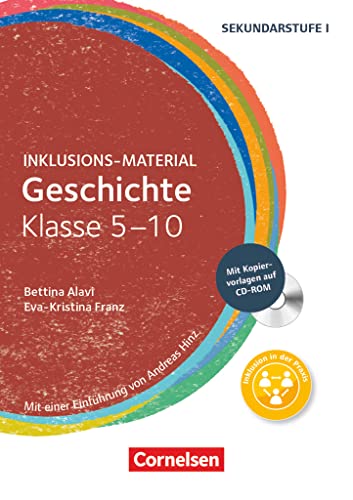 Inklusions-Material - Klasse 5-10: Geschichte - Buch mit CD-ROM von Cornelsen Vlg Scriptor
