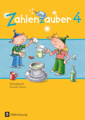 Zahlenzauber - Mathematik für Grundschulen - Ausgabe Bayern 2014 - 4. Jahrgangsstufe: Schulbuch mit Kartonbeilagen (Zahlenzauber, Ausgabe Bayern 2014, 4. Jahrgangsstufe)