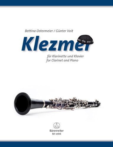 Klezmer für Klarinette und Klavier: Partitur mit eingelegter Stimme von Bärenreiter