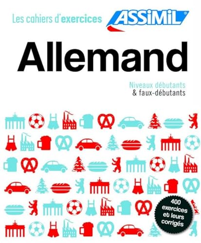 Coffret Cahiers d'exercices ALLEMAND Débutants + Faux-débutants: Coffret en 2 volumes : Débutants ; Faux-débutants