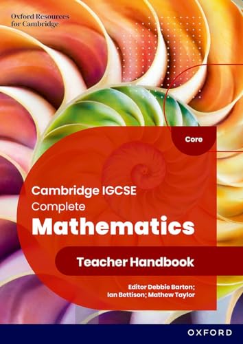 Cie IGCSE and O Level Complete Maths Core 6e Teacher Handbook (Cambridge IGCSE Complete Mathematics Core) von Oxford University Press