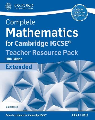 Complete Mathematics for Cambridge IGCSE (R) Teacher Resource Pack (Extended) von Oxford University Press