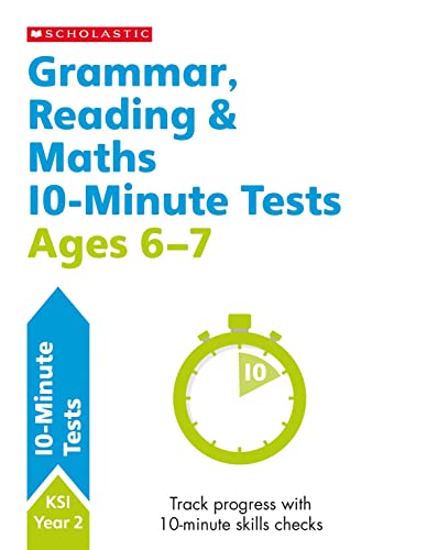 Quick test grammar, reading and maths activities for children ages 6-7 (Year 2). Perfect for Home Learning. (10 Minute SATs Tests) von Scholastic