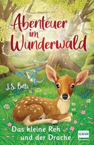 Abenteuer im Wunderwald - kleine Reh u. der Drache: Kinderbuch für Mädchen und Jungen ab 7 Jahren, magische Abenteuergeschichte, mit Leserätsel zum Ausfüllen