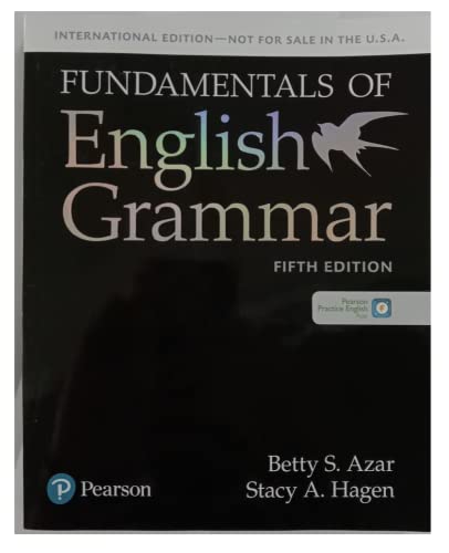 Fundamentals of English Grammar Sb/App von Pearson Education (US)